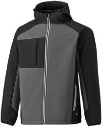 Zweifarbige Softshell-Jacke