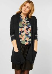 Tos Plated Open Cardigan