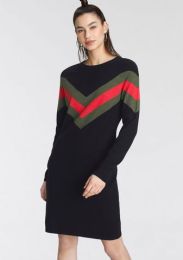 Strickkleid Basic Zickzack