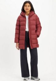 Lv Langjacke Hooded Midi Reds