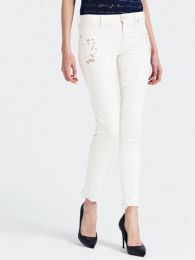 Skinny-Fit-Jeans,Weiß