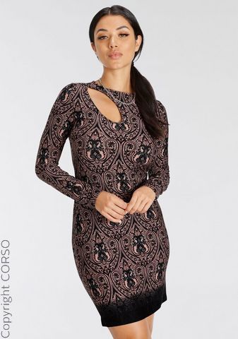 Jerseykleid Border