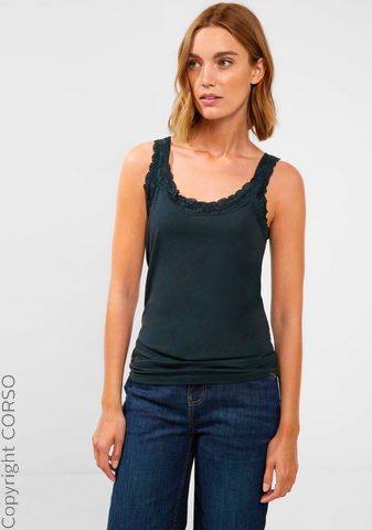Qr Top W. Lace Tape