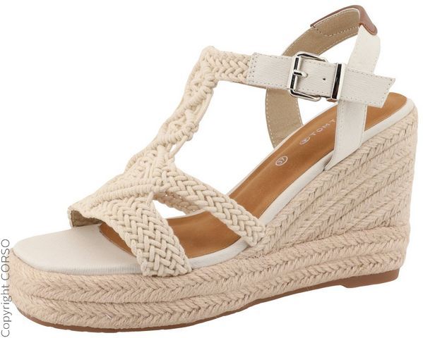 Tom Tailor-Keilsandalette