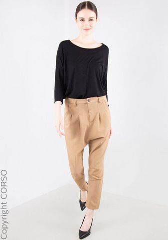 Bundfaltenhose